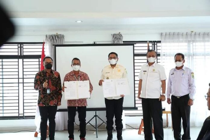 Foto: Bupati Pakpak Bharat Berkolaborasi Dengan PT. Telkom Indonesia Kembangkan Smart City
