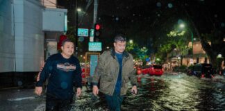 Curah Hujan Tinggi, Bobby Nasution Turun Langsung ke Lapangan Cek Kondisi Banjir