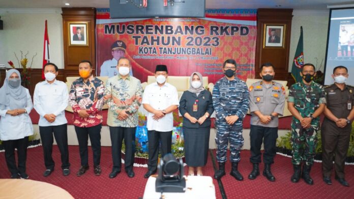 Plt Wali Kota Buka Musrenbang RKPD 2023 Kota Tanjungbalai