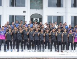 Wakil Bupati Asahan Lepas Tim Sepakbola SSB Mezzaluna Asahan 