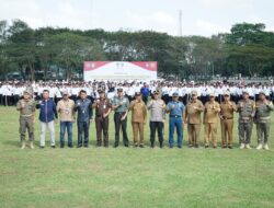Bupati Asahan Kukuhkan Satlinmas Kabupaten Asahan