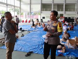 Kapolres Labuhanbatu Pantau Pengemasan Logistik Pemilu 2024