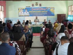 Bupati Asahan Bersilaturahmi Dengan Kepala UPTD SD Dan SMP Negeri Tinggi Raja Setia Janji Buntu Pane & BP Mandoge