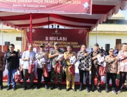 Simulasi Pemungutan dan Penghitungan Suara Pemilihan Umum Di Binjai