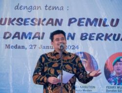 Di Seminar Kebangsaan HKI, Bobby Nasution: Mari Wujudkan Pemilu Aman, Damai dan Berkualitas