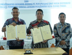 Pemko Tebingtinggi Jalin Kesepakatan Bersama dengan Pemkab Karo dan PT PLN UP3 Pematang Siantar