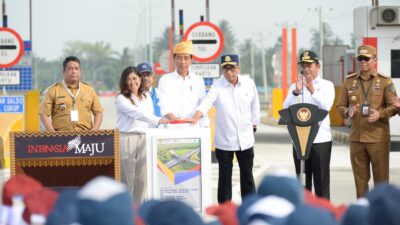 Dua Ruas Tol Diresmikan Presiden Joko Widodo, Pj Gubernur Sumut Optimis Dongkrak Sektor Industri dan Pariwisata