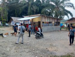 Tindaklanjuti Laporan Masyarakat, Satres Narkoba Polres Langkat Razia Kampung Narkoba
