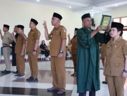 Pemkab Toba Lantik Pejabat Administrator dan Pengawas