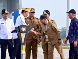 Bupati Asahan Dampingi Presiden Jokowi resmikan Tol Tebingtinggi-Indrapura-Limapuluh-Kisaran