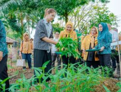 Ny Kahiyang Ayu Apresiasi Inovasi yang Dilakukan Kelurahan Pulo Brayan Bengkel Baru