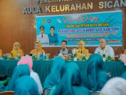 Ingin Kelurahan Belawan Sicanang Juara Lomba UP2K Sumut, Ny Kahiyang Ayu Pastikan Kesiapannya