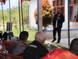 Syukuran Awal Tahun 2024 Kecamatan Borbor, Ini Pesan Bupati Toba
