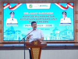 Buka Musyawarah Pemilihan Ketua Wartawan Pemko Medan, Bobby Nasution Minta Media Perbanyak Berita Baik dan Akurat