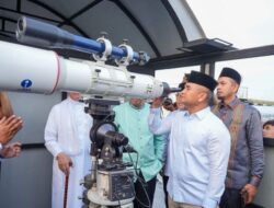Bobby Nasution Pantau Hilal Awal Ramadan Tahun 1445 H
