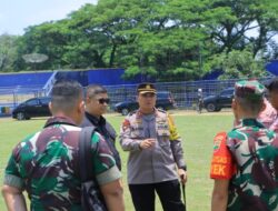 Pengamanan Kunjungan Presiden Jokowi ke Labuhanbatu Lancar, Kapolres Apresiasi Petugas Keamanan