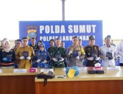 Polres Labuhanbatu Gagalkan Pengiriman 15 Kg Sabu Sindikat  Internasional