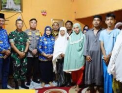 Plt Bupati Labuhanbatu Melayat Warga yang Wafat Saat Kunjungan Presiden