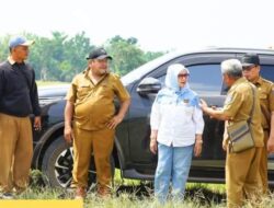 Plt Bupati Labuhanbatu dan Dandim 0209/LBTinjau Lokasi Pembangunan Irigasi