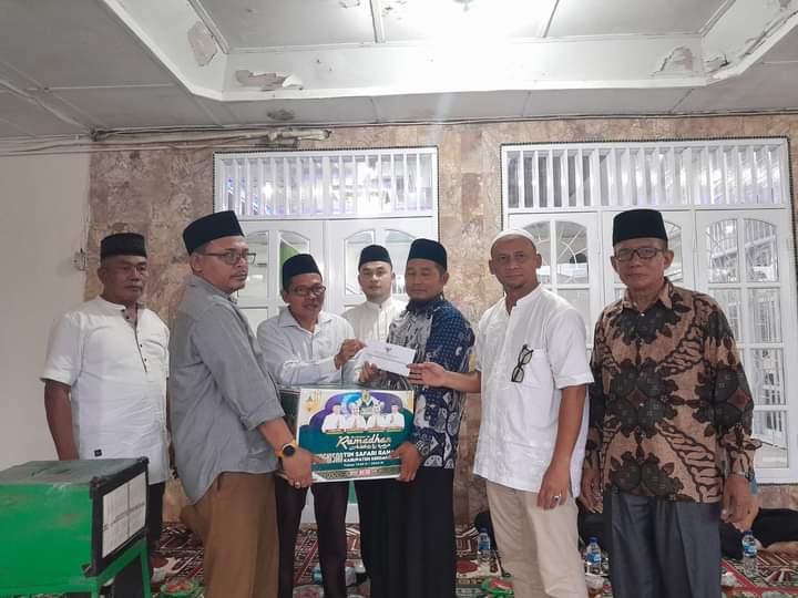 Tim IV Safari Ramadhan 1445 H Kunjungi Masjid Al Ikhlas Desa Pekan Bandar Khalifah