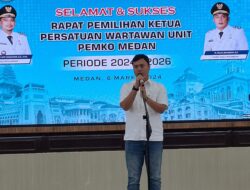 Saiful Kembali Nahkodai Koordinator Wartawan Pemko Medan