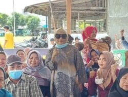 Hj Netty Yuniarti Siregar Beri Pencerahan dan Pemahaman Tentang Program UHC JKMB ke Warga Kota Medan