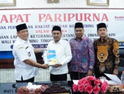 Pj Walikota Tebingtinggi Sampaikan Nota Pengantar LKPJ 2024