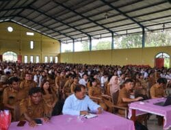 Dinas Pendidikan Toba Gelar Seminar Guru SD dan SMP 6 Kecamatan di Laguboti