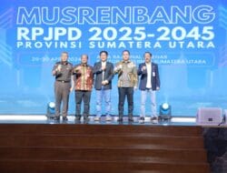Wakil Bupati Asahan Ikuti Musrenbang RPJPD 2025-2045 Sumatera Utara