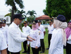 Perdana Pimpin Apel Gabungan, PJ Walikota Tebingtinggi Tekankan Esprit De Corps