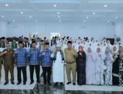 Wakil Bupati Asahan Upah Upah 64 Jama’ah Calon Haji Anggota Korpri Asahan 