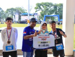Pelari Dari Taput Dan Medan Juara Lari 10 K Di Binjai