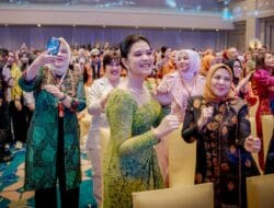 Dibuka Ibu Negara, Ny Kahiyang Ayu Hadiri HUT ke-44 Dekranas