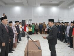 125 Anggota PPK se-Kabupaten Asahan di Lantik