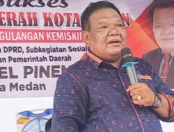 Drs Daniel Pinem: DPRD Berkolaborasi Dengan Pemko Medan Serius Dalam Menanggulangi Kemiskinan