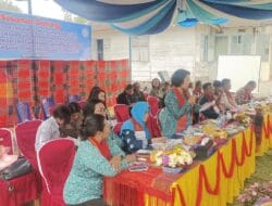 PKK Provinsi Sumut Monitor Desa Narumonda I Sebagai Desa Pelaksana terbaik Kategori PAAREDI