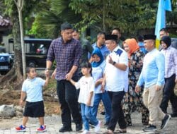 Bobby Nasution Saksikan Penyembelihan 92 Hewan Kurban Jajaran Disdikbud Medan