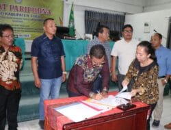 Pemkab dan DPRD Toba Tandatangani Nota Kesepakatan Ranperda Pertanggungjawaban APBD 2023