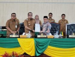 Wali Kota Medan Menerima Hasil Penjelasan Ranperda Inisiatif DPRD Tentang Perubahan Atas Perda Kota Medan No 6 Tahun 2015