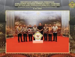 Bupati Asahan Hadiri Penyampaian LHP LKPP dan IHPS II Tahun 2023