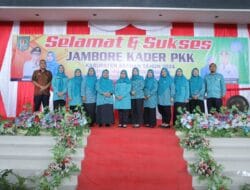 Ketua TP PKK Kabupaten Asahan Buka Jambore Kader PKK Kabupaten Asahan