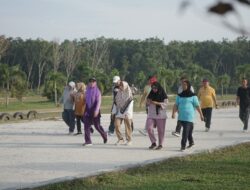 Bupati Asahan H. SURYA, BSC hadiri Car Free Day 