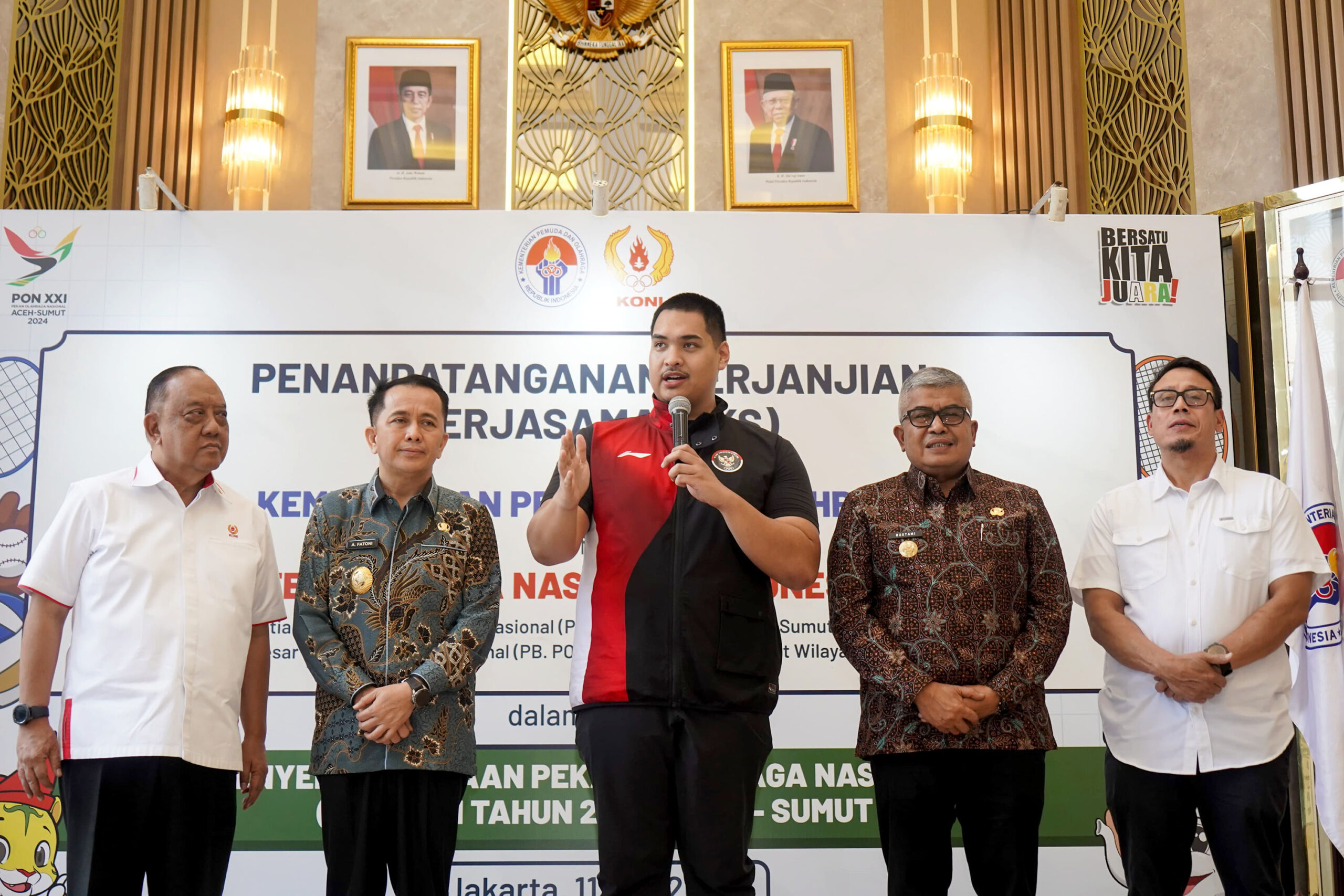 Menpora Apresiasi Kinerja Cepat, Tepat dan Teliti dari Pj Gubernur Sumut Agus Fatoni dalam Sukseskan Penyelenggaraan PON XXI Aceh-Sumut