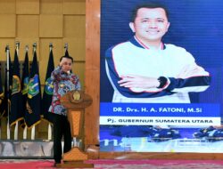 Hadiri Pelantikan PDBI Sumut, Pj Gubernur Fatoni Beri Semangat Para Atlet, Pelatih, Pengurus Hadapi PON XXI 2024