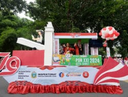 Ribuan Masyarakat Saksikan Pawai Peringatan HUT ke-79 RI, Pj Gubernur Sumut Agus Fatoni: Terus Nyalakan Semangat Kemerdekaan