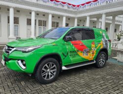 Mobil Dinas Kominfo Sumut, Promosikan PON XXI Aceh-Sumut 2024