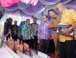 Desa Teluk Dalam Dikunjungi Tim Evaluasi Lomba Tertib Administrasi PKK Tingkat Provsu