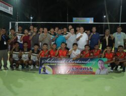 Wakil Bupati Asahan Buka Turnament Bola Volly