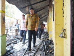 Tinjau SMPN 20 yang Terbakar, Bobby Nasution Tak Ingin Belajar Terganggu: Dinas Perkim Cikataru Segera Perbaiki!