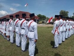 50 Anggota Paskibraka Sinar Dikukuhkan, Lomba Makan Kerupuk Bikin Ngakak
